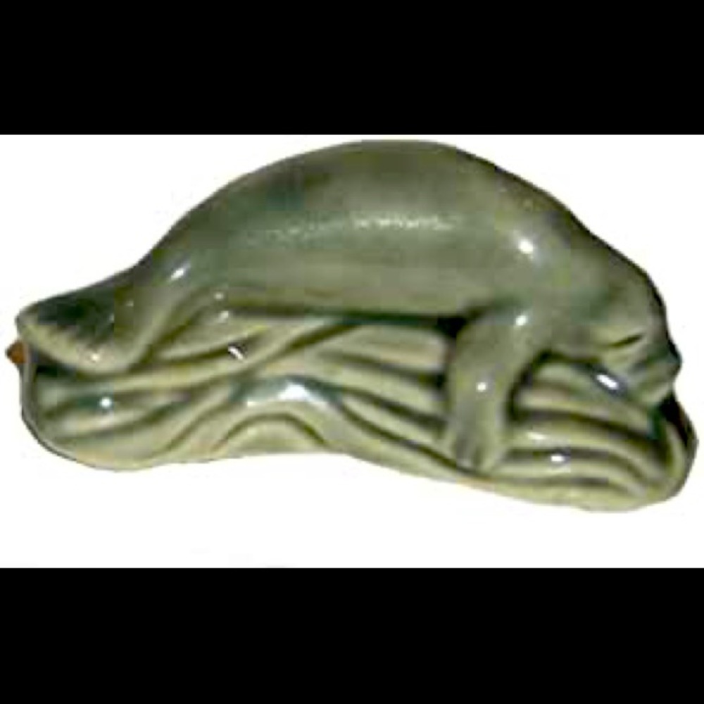 wade red rose tea manatee figurine Wade Whimsies